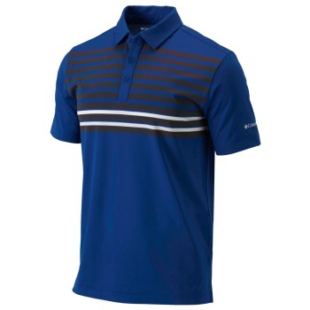 Columbia Muške Polo Majice - Golf Omni-Wick Energy Tamno Plave | RXIV-98053